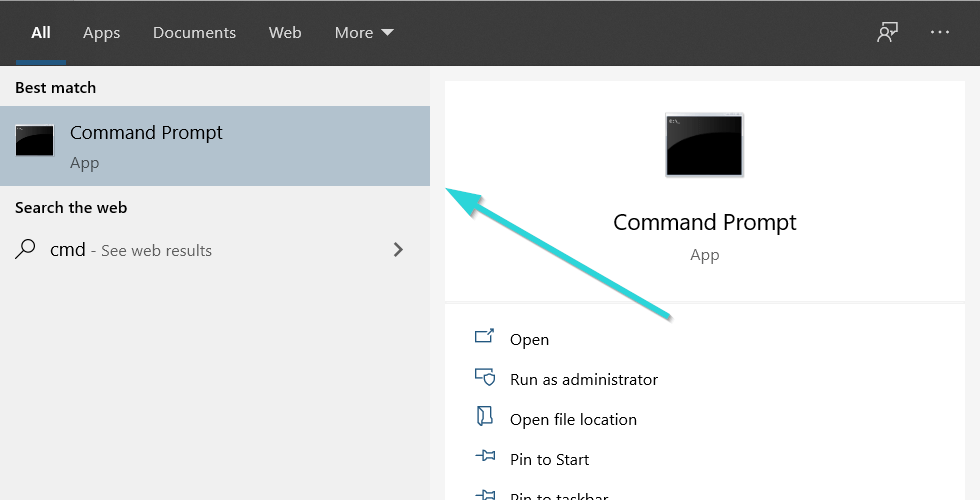 cmd location for flush dns